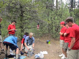 Ranger Training: Eating Dinner!